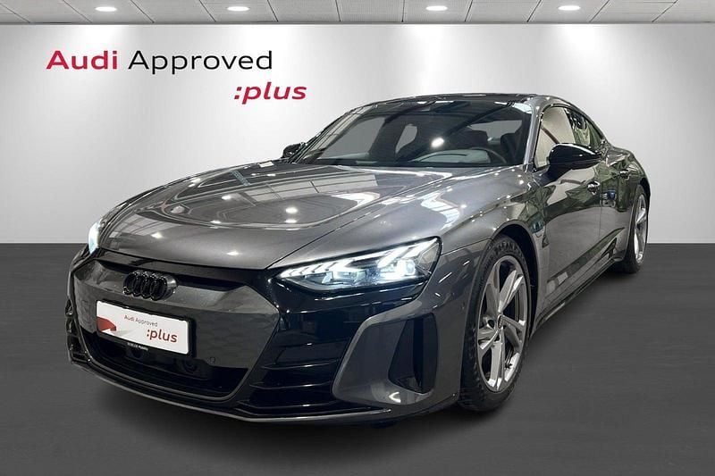 Gråmetal Brugt 2021 Audi e-tron GT quattro Comfort Sedan | 629.900 kr. (Lidt for dyr) - Billede 1/4