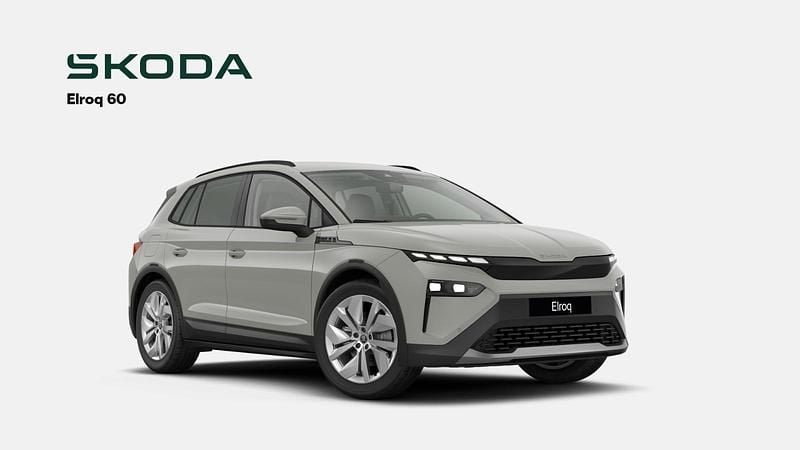 Grå Ny 2026 Skoda Elroq SUV | 300.575 kr. (Fair pris) - Billede 1/4
