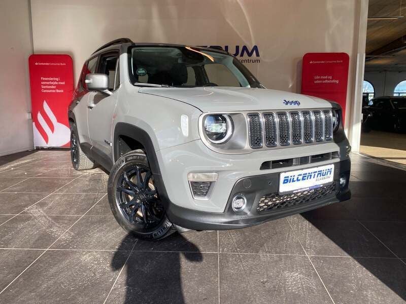 Grå Brugt 2020 Jeep Renegade Limited SUV | 199.900 kr. - Billede 1/4