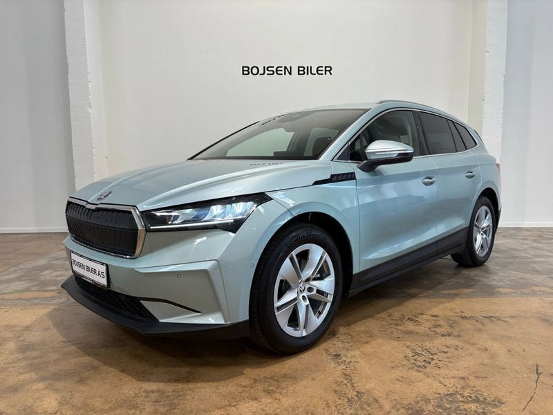 Silver artic Brugt 2024 Skoda Enyaq iV SUV | 269.990 kr. (Fair pris) - Billede 1/4