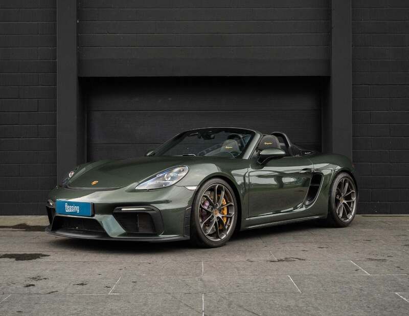 Grønmetal Brugt 2023 Porsche 718 Spyder Cabriolet | 27.442 kr. - Billede 1/4