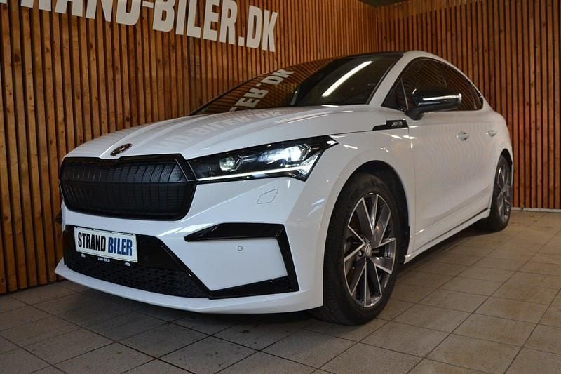 Hvidmetal Brugt 2022 Skoda Enyaq iV SportLine SUV | 279.800 kr. (Lidt for dyr) - Billede 1/4