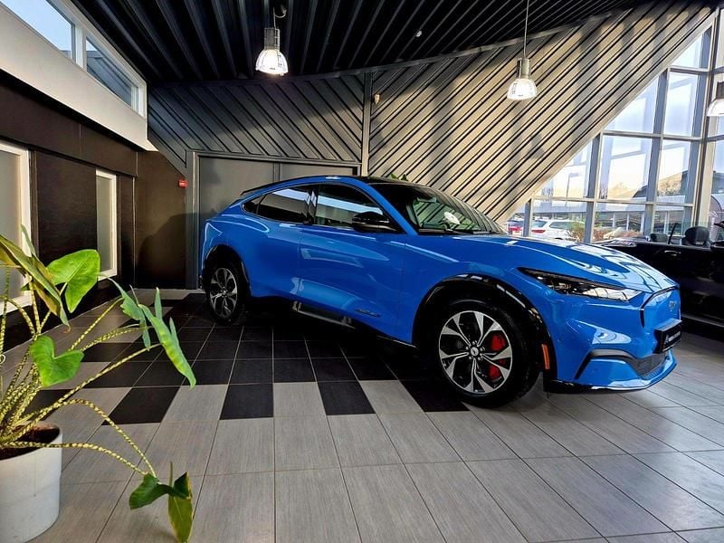 Brugt Ford Mustang Mach-E Extended Range 216 kW (294 HK) 2025 Blå SUV