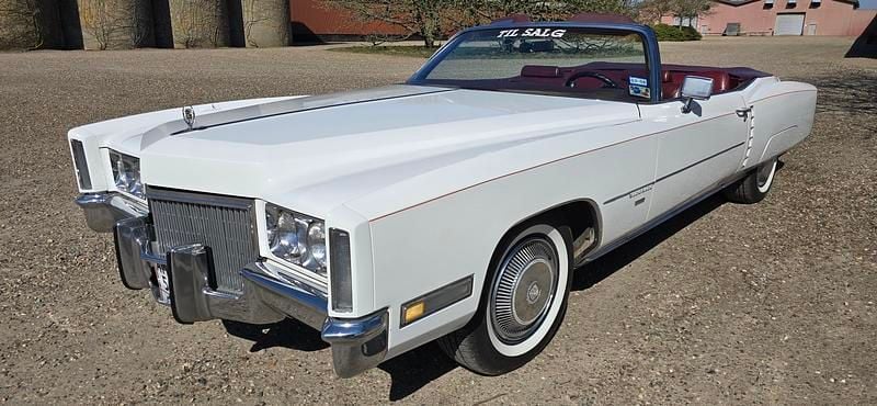 Hvid Brugt 1971 Cadillac Eldorado Coupe | 180.000 kr. - Billede 1/4