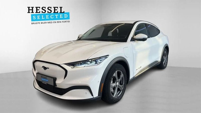 Star white platinum metallic 3 Brugt 2021 Ford Mustang Mach-E SUV | 269.900 kr. (Lidt for dyr) - Billede 1/4