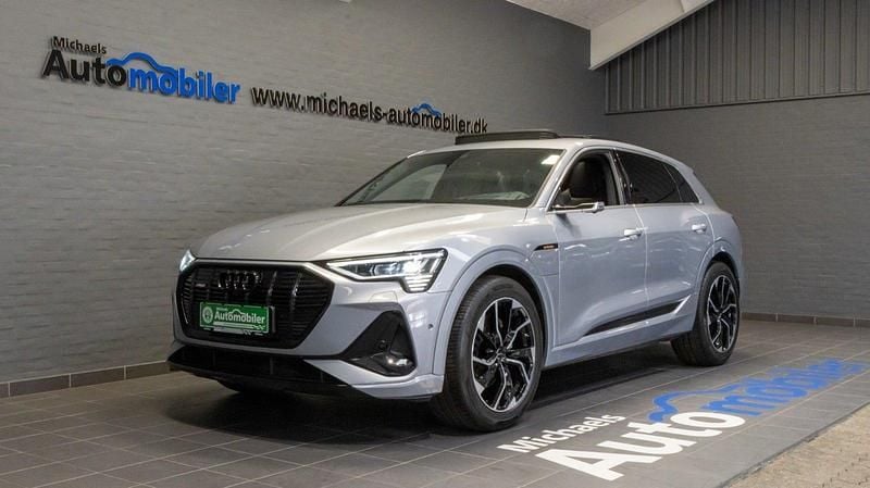 Brugt Audi e-tron S-Line 300 kW (408 HK) 2021 Sølvmetal SUV