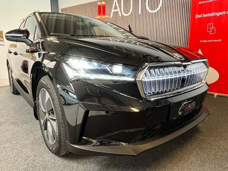 Sortmetal Brugt 2023 Skoda Enyaq iV SUV | 339.990 kr. (God pris) - Billede 1/4