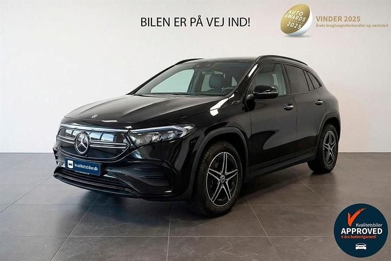 Brugt Mercedes EQA250 AMG line 139 kW (190 HK) 2022 Sortmetal SUV