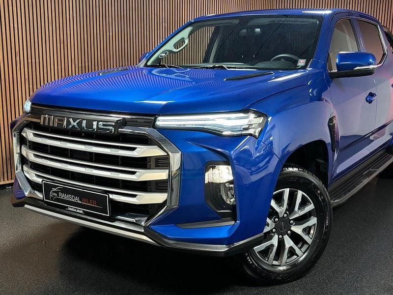 Brugt Maxus e-T90 130 kW (177 HK) 2023 Blåmetal Afhentning