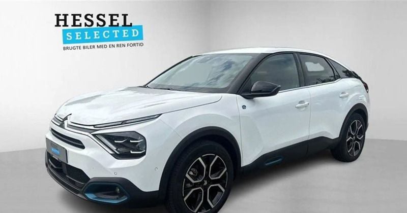 Hvid Brugt 2023 Citroën e-C4 Shine Hatchback | 152.900 kr. (Fair pris) - Billede 1/4