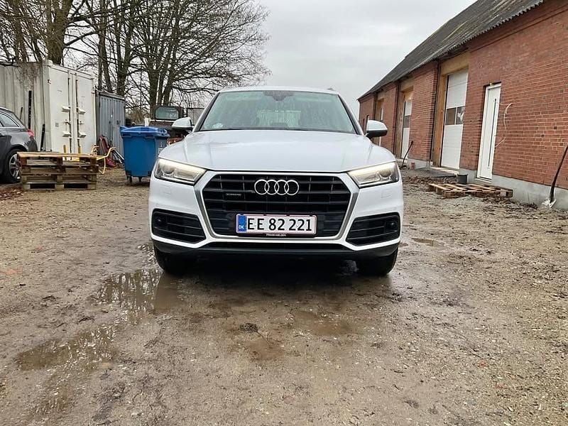 Hvid Brugt 2017 Audi Q5 SUV | 255.000 kr. (Fair pris) - Billede 1/4