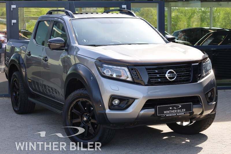 Sølvmetal Brugt 2019 Nissan Navara N-Guard Afhentning | 219.900 kr. - Billede 1/4