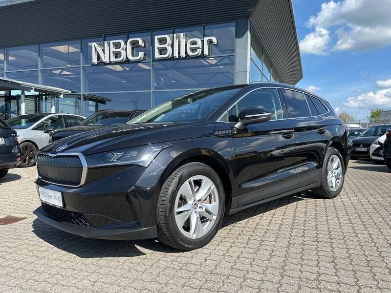 Sortmetal Brugt 2022 Skoda Enyaq iV SUV | 269.780 kr. (God pris) - Billede 1/4