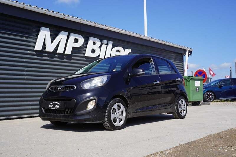 Sort Brugt 2014 Kia Picanto Active Hatchback | 19.900 kr. (God pris) - Billede 1/4