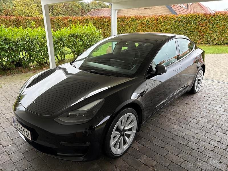Brugt Tesla Model 3 Long Range AWD 366 kW (498 HK) 2023 Sort Sedan