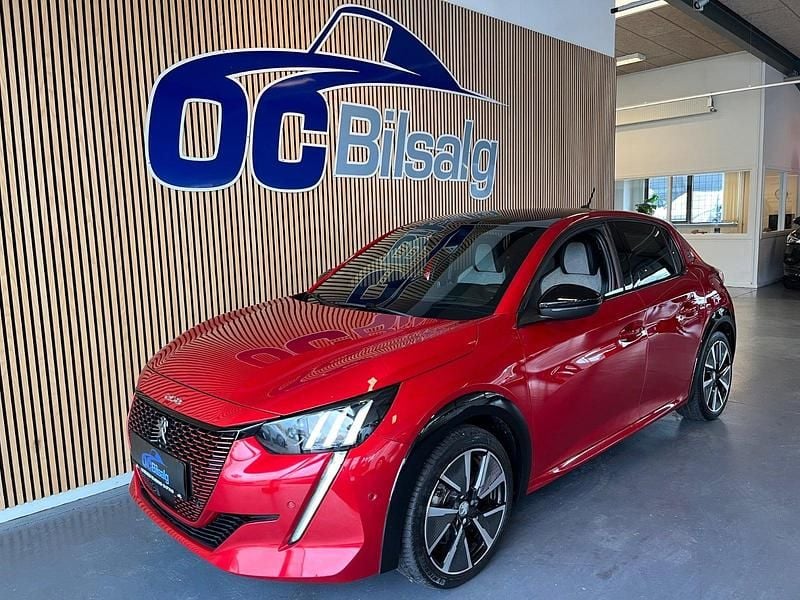 Rødmetal Brugt 2020 Peugeot e-208 GT Hatchback | 131.900 kr. (Fair pris) - Billede 1/4