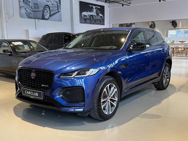 Brugt Jaguar F-Pace R-Dynamic 400 HK (294 kW) 2021 Blåmetal SUV