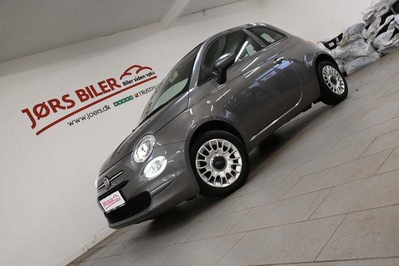 Gråmetal Brugt 2018 Fiat 500C Collezione Cabriolet | 89.800 kr. (Lidt for dyr) - Billede 1/4