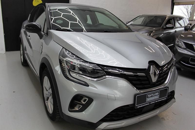 Sølv Brugt 2020 Renault Captur Intens SUV | 139.900 kr. (Fair pris) - Billede 1/4