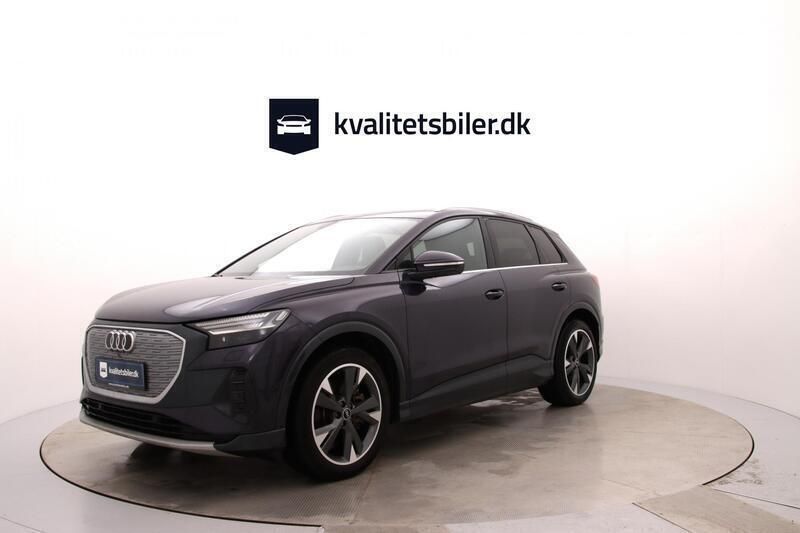 Bordeaux Brugt 2022 Audi Q4 e-tron S-Line SUV | 289.900 kr. (Fair pris) - Billede 1/4