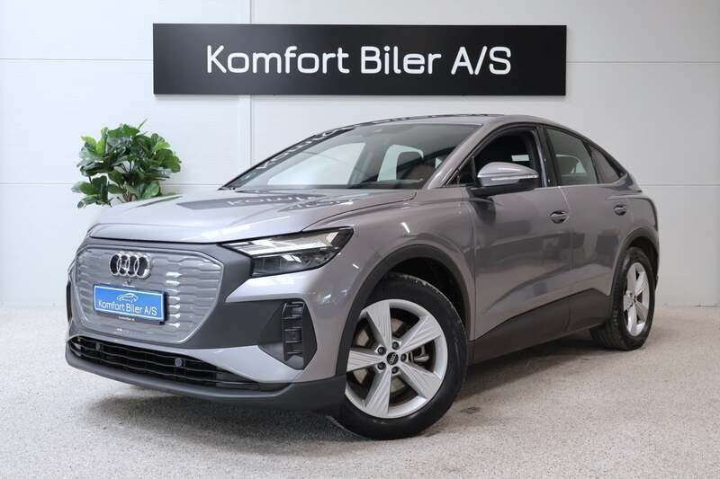 Gråmetal Brugt 2022 Audi Q4 Sportback e-tron Advanced SUV | 224.900 kr. (Lidt for dyr) - Billede 1/4
