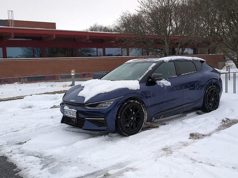 Brugt Kia EV6 GT-Line 168 kW (229 HK) 2021 Blå SUV