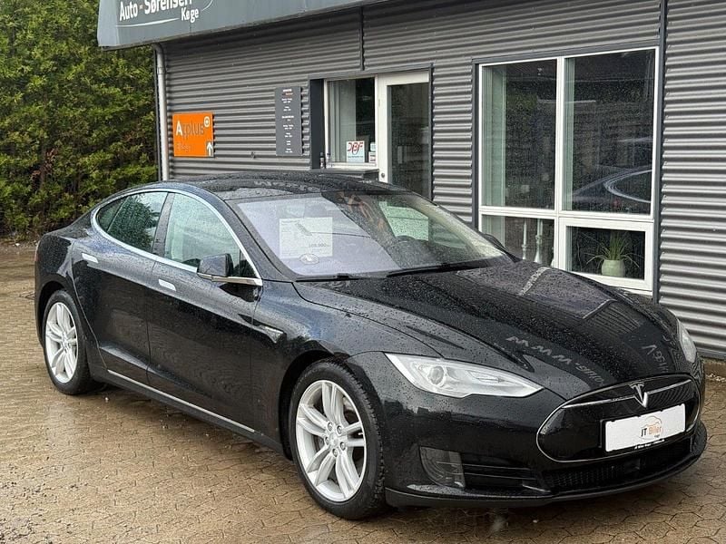 Sort Brugt 2015 Tesla Model S Sedan | 109.900 kr. - Billede 1/4