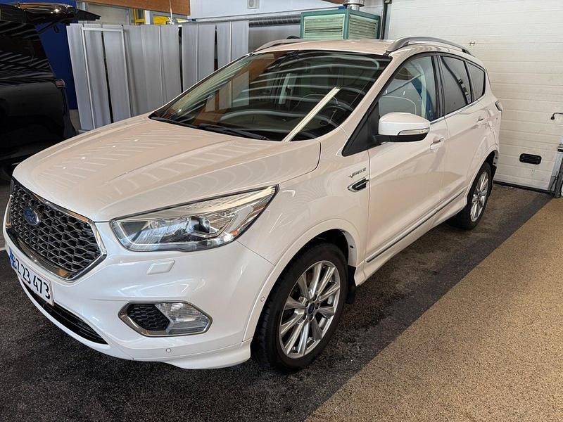 Brugt Ford Kuga Vignale 180 HK (132 kW) 2018 Hvidmetal SUV