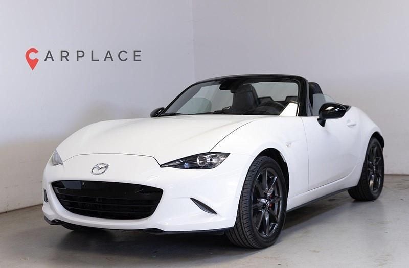 Hvidmetal Brugt 2018 Mazda MX5 Inclusive Cabriolet | 249.900 kr. (God pris) - Billede 1/4