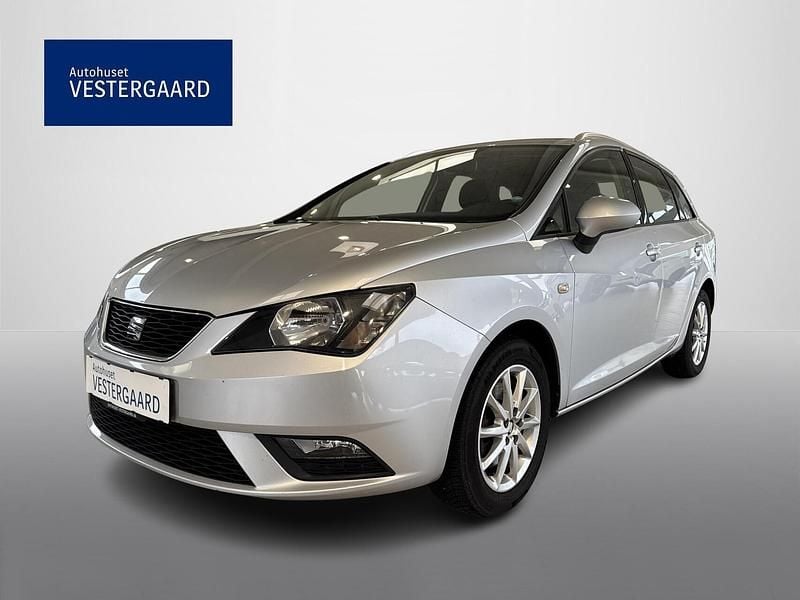 Sølv Brugt 2016 Seat Ibiza ST Style Stationcar | 79.900 kr. - Billede 1/4