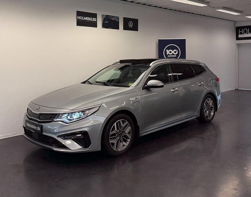 Brugt Kia Optima 205 HK (150 kW) 2019 Sølvmetal Stationcar