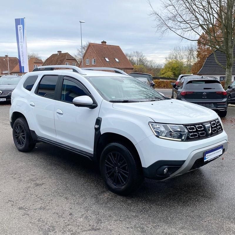 Hvid Brugt 2018 Dacia Duster Prestige | 134.900 kr. (Fair pris) - Billede 1/1