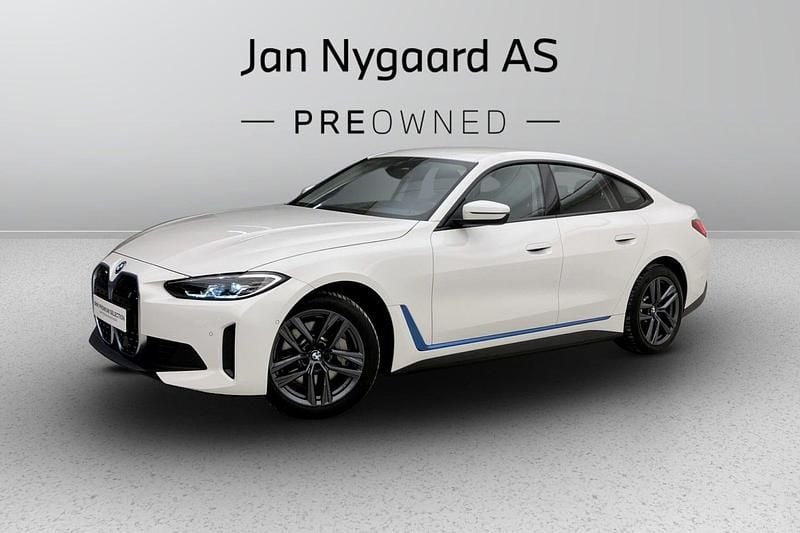Hvid Brugt 2023 BMW i4 Sedan | 319.000 kr. (Fair pris) - Billede 1/3