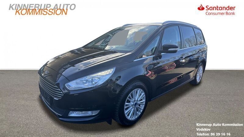 Sort Brugt 2017 Ford Galaxy Titanium MPV | 209.900 kr. - Billede 1/4