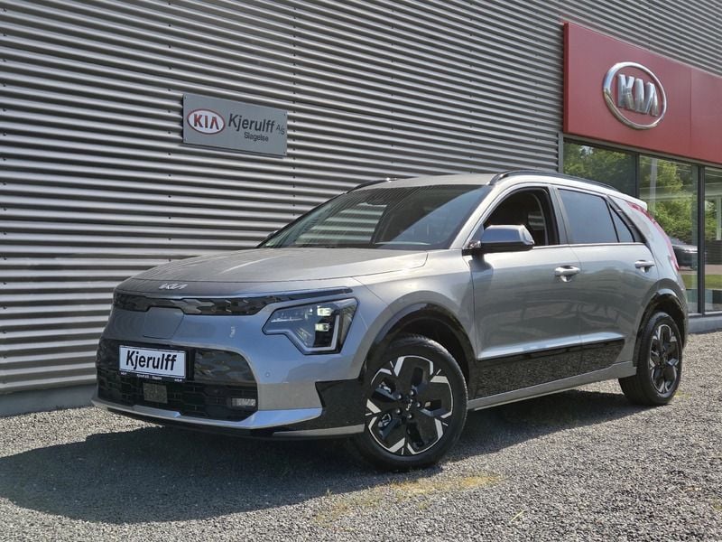 Steel gray Ny 2025 Kia e-Niro 2 SUV | 289.900 kr. (Fair pris) - Billede 1/4