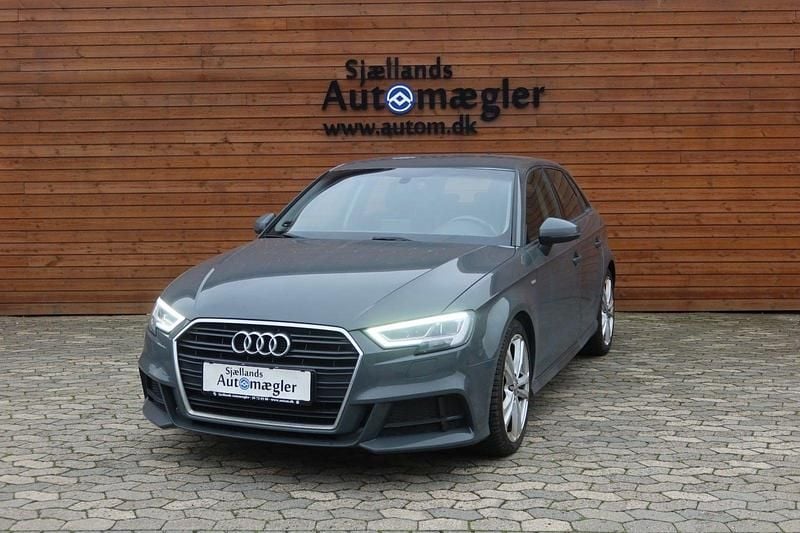 Brugt 2019 Audi A3 Sportback S-Line Hatchback | 180.000 kr. (God pris) - Billede 1/4