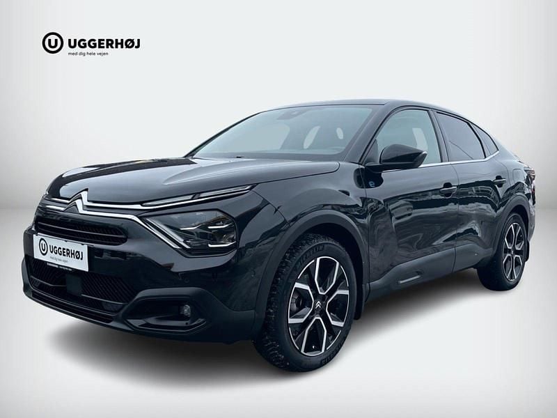 Brugt Citroën e-C4 100 kW (136 HK) 2023 Sortmetal Sedan