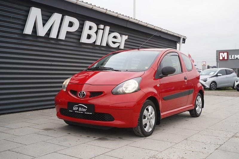 Rød Brugt 2008 Toyota Aygo Hatchback | 24.900 kr. (God pris) - Billede 1/4