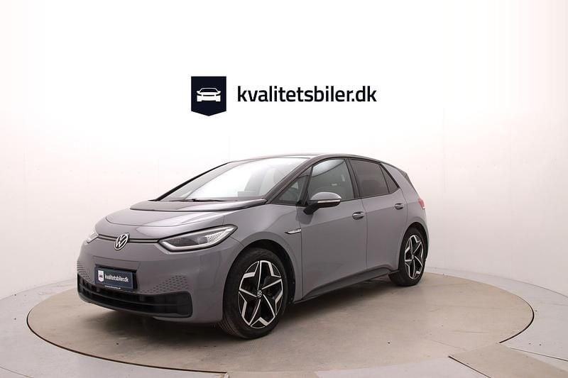 Grå Brugt 2022 VW ID.3 Pro Hatchback | 189.900 kr. (God pris) - Billede 1/4