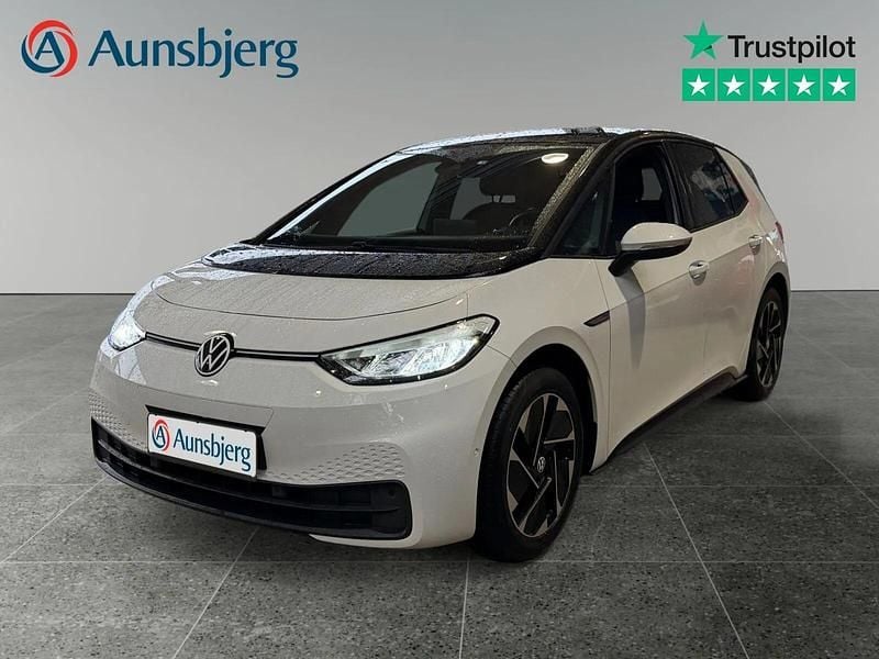 Brugt VW ID.3 Pro Performance 150 kW (204 HK) 2022 Hvid metal Hatchback