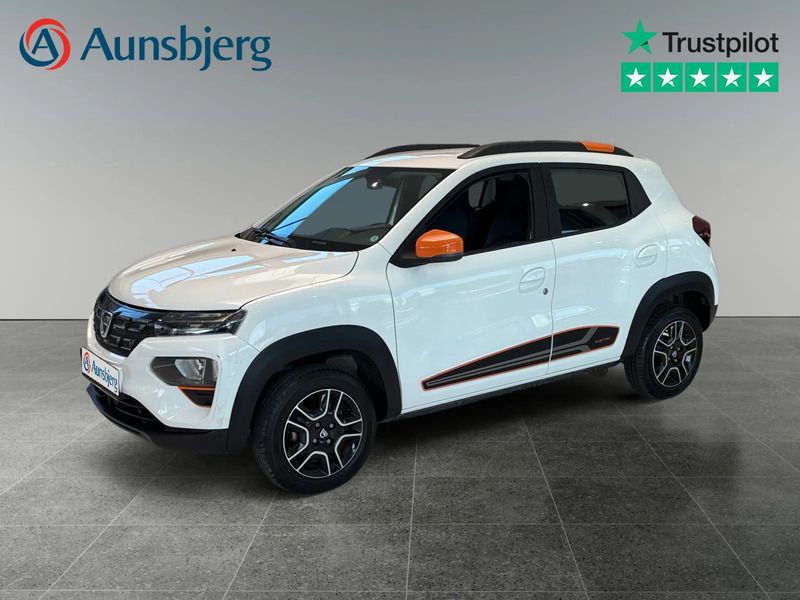 Hvid Brugt 2021 Dacia Spring Comfort Plus Hatchback | 68.900 kr. (Fair pris) - Billede 1/4