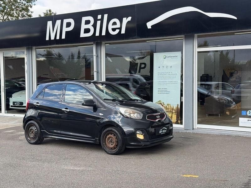 Sort Brugt 2015 Kia Picanto Active Hatchback | 19.900 kr. (Super pris) - Billede 1/4