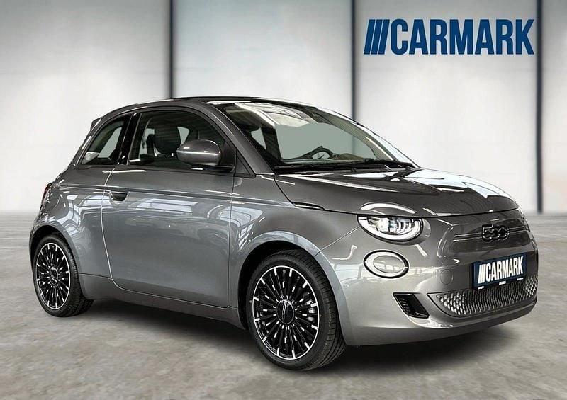 Gråmetal Brugt 2022 Fiat 500e Icon | 129.900 kr. (Fair pris) - Billede 1/4