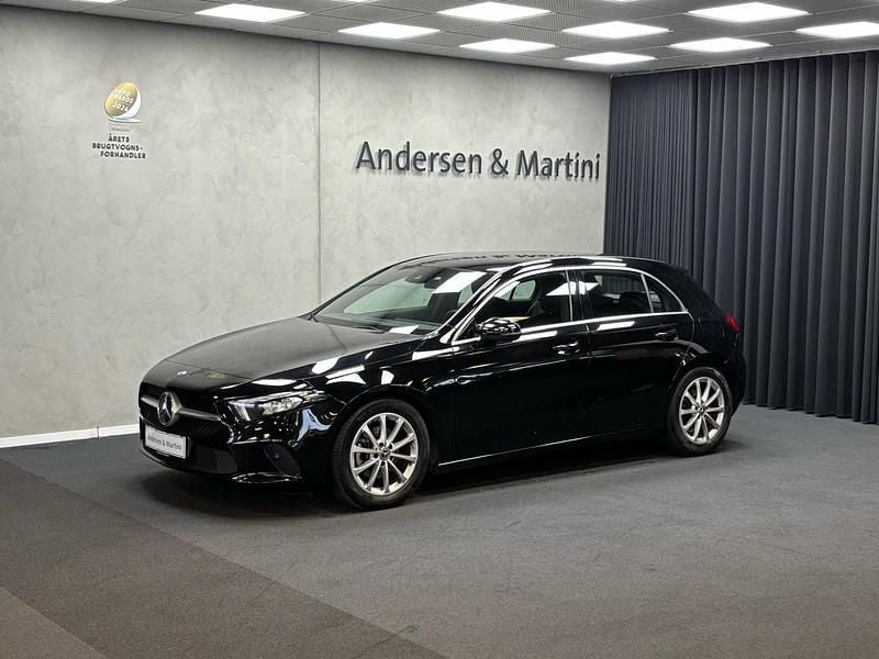 Sort Brugt 2018 Mercedes A200 Progressive Hatchback | 218.800 kr. (Fair pris) - Billede 1/4