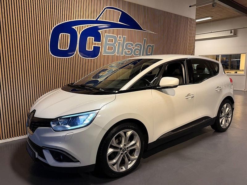 Hvid Brugt 2017 Renault Scénic IV Life MPV | 54.900 kr. (Super pris) - Billede 1/4
