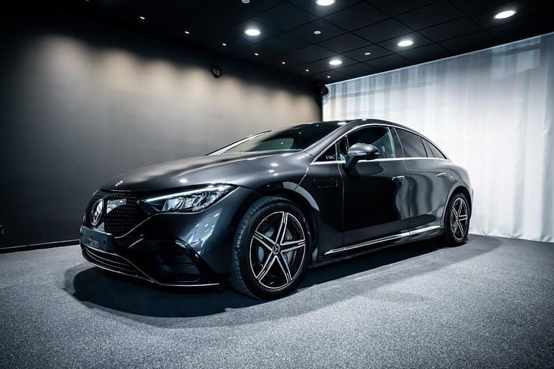 Farve: koksmetal Brugt 2024 Mercedes EQE350 AMG | 469.900 kr. (Super pris) - Billede 1/4