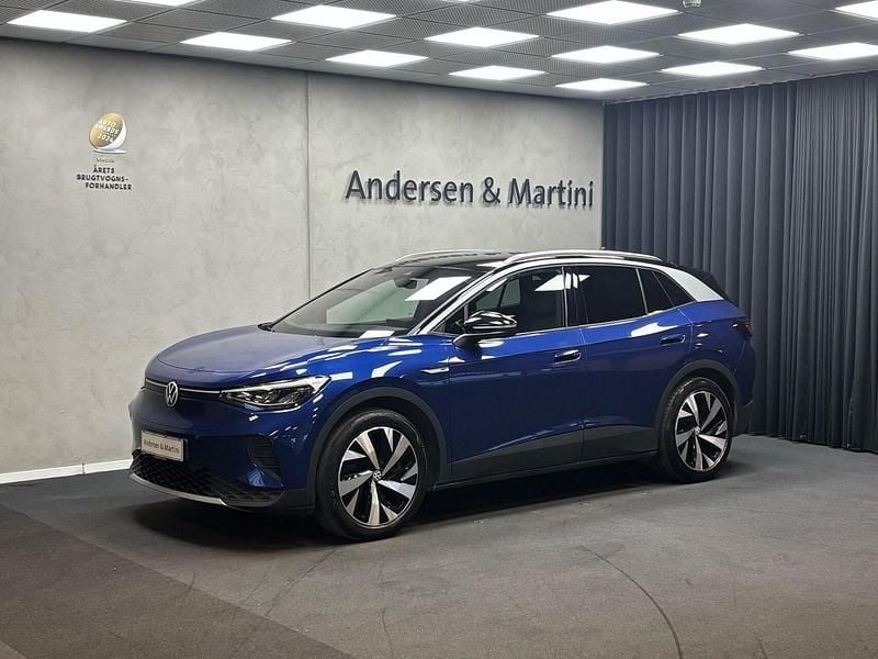 Brugt VW ID.4 150 kW (204 HK) 2021 Blå SUV
