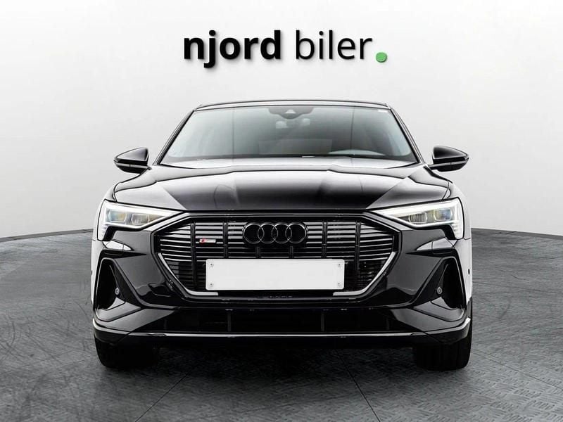 Brugt Audi e-tron S-Line 300 kW (408 HK) 2019 Sort SUV