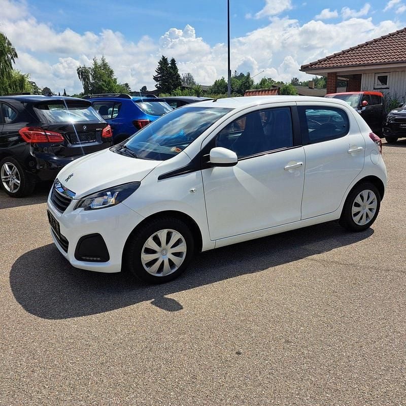 Hvid Brugt 2017 Peugeot 108 Active Hatchback | 59.900 kr. (Fair pris) - Billede 1/4
