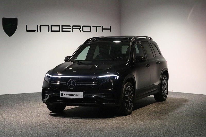 Sort Brugt 2023 Mercedes EQB350 AMG line SUV | 335.000 kr. (God pris) - Billede 1/4